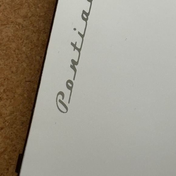 Vintage Car PONTIAC Clip-On Vanity Visor Mirror - Picture 6 of 11